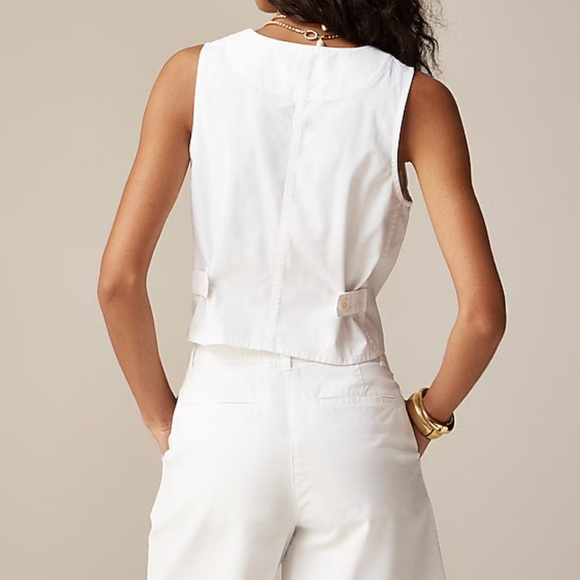 NWT J. Crew Patch-pocket Chino Vest - Picture 4 of 8
